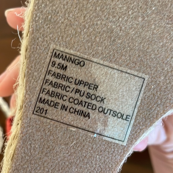 Steve Madden Summer Wedges Size 9.5 - Picture 3 of 3